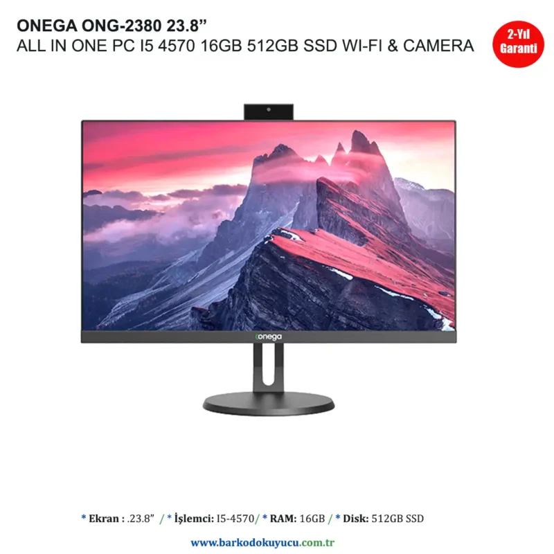 Ong-2380-1-2.webp ONEGA ONG-2380 23.8” ALL IN ONE PC I5 4570 16GB 512GB SSD WI-FI & CAMERA