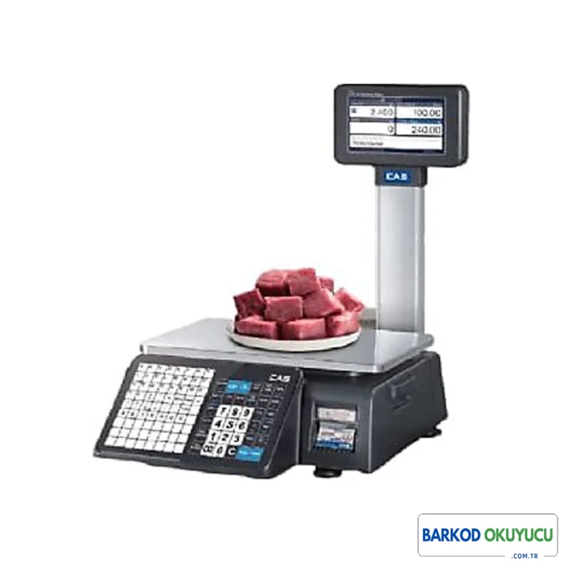 CAS CN1-P 30KG BARKODLU TERAZİ